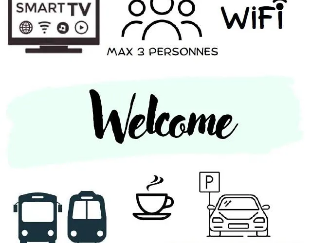 Le Gm 2, Proche Commerces Et Gare Apartment Saint-Quentin (Aisne)